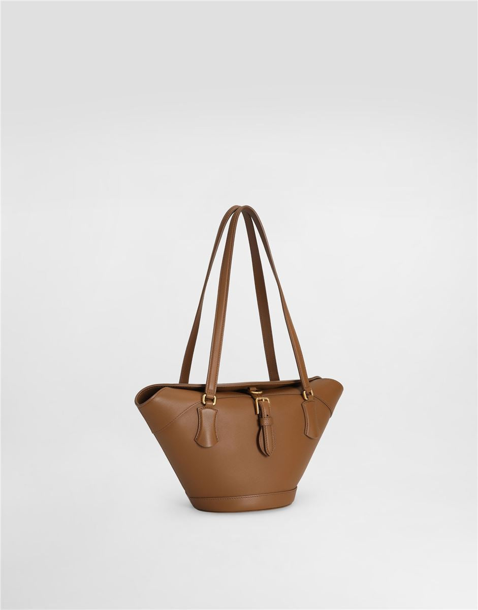 Capri Coffa Bag in Calfskin-DOLCE&GABBANA-Verso
