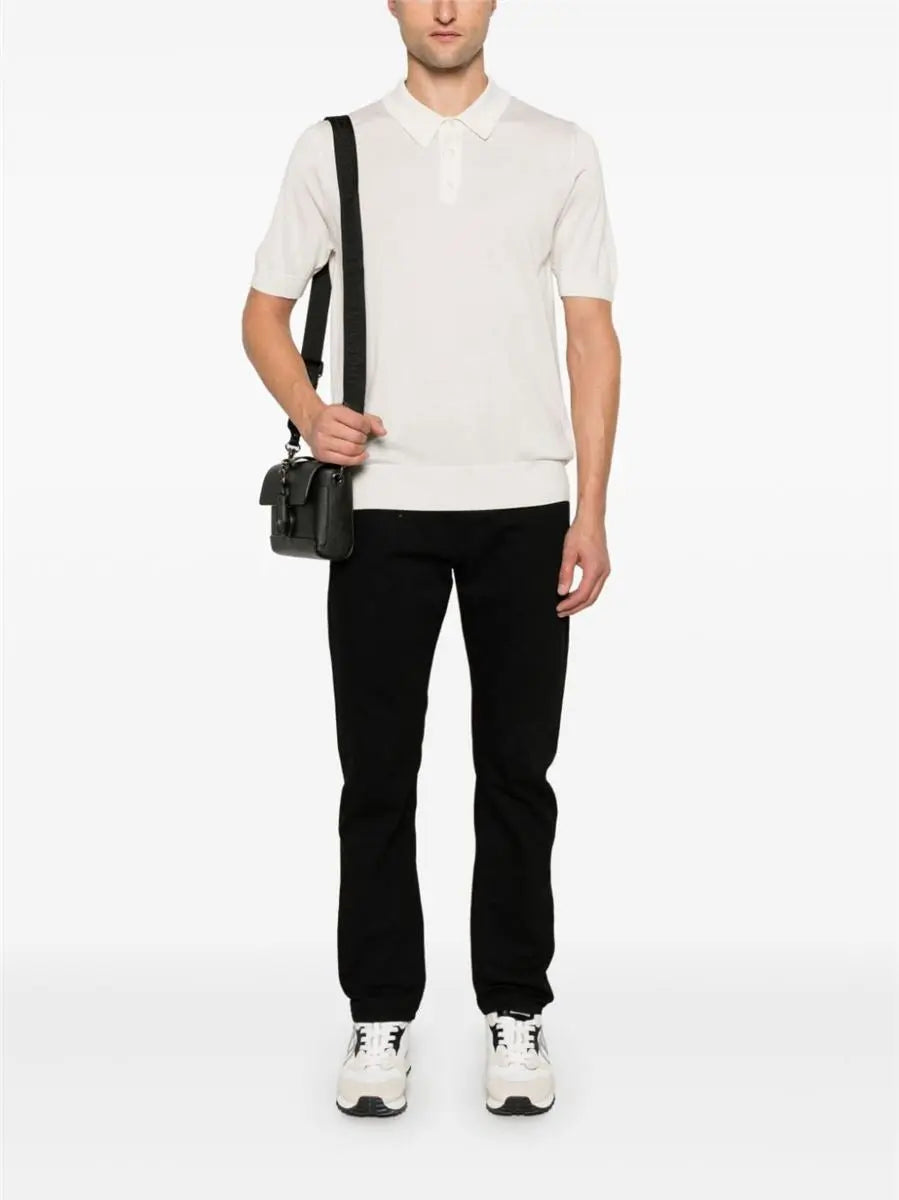 CASHMERE-SILK POLO SHIRT DOLCE & GABBANA