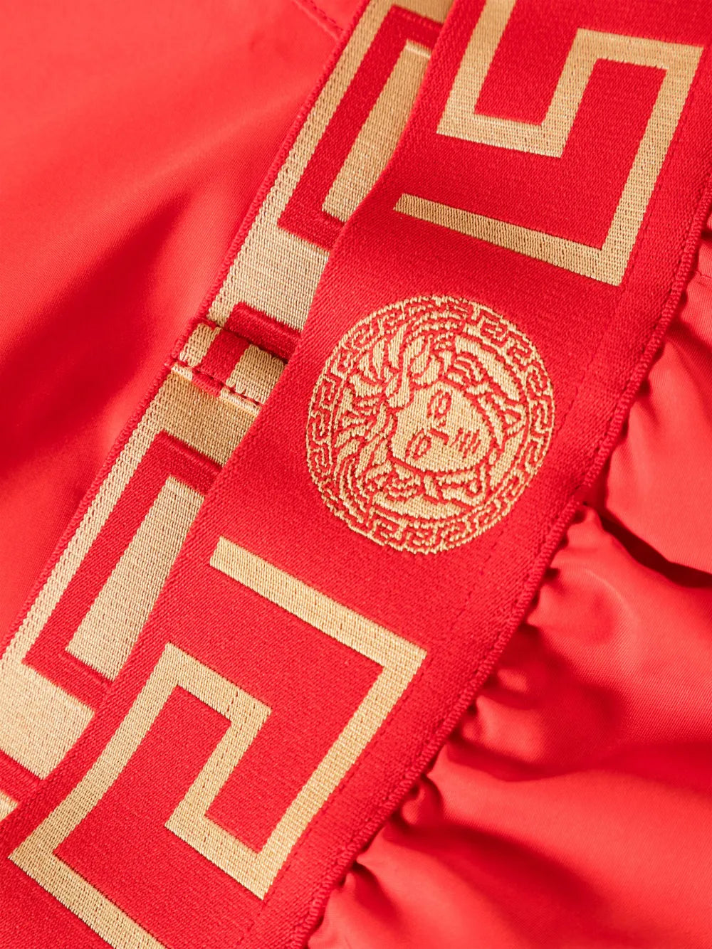 Greca border swim shorts-VERSACE-Verso