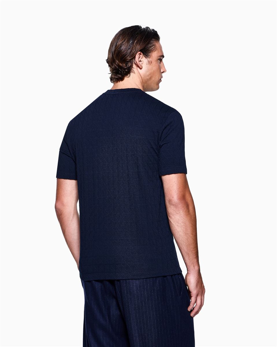 asv stretch cashmere and viscose-blend crew-neck t-shirt