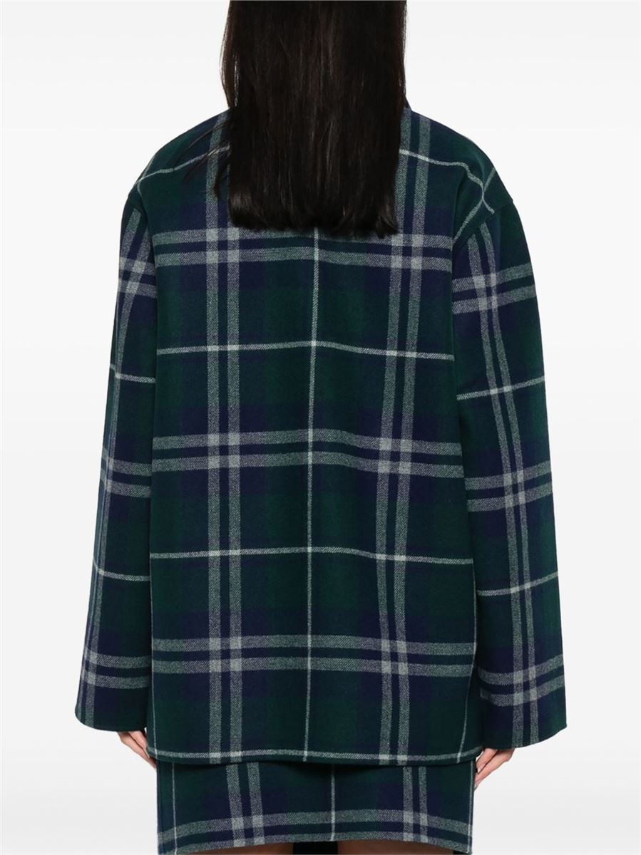 CHECK BUTTON-DOWN JACKET-ALICIA AUDREY-Verso