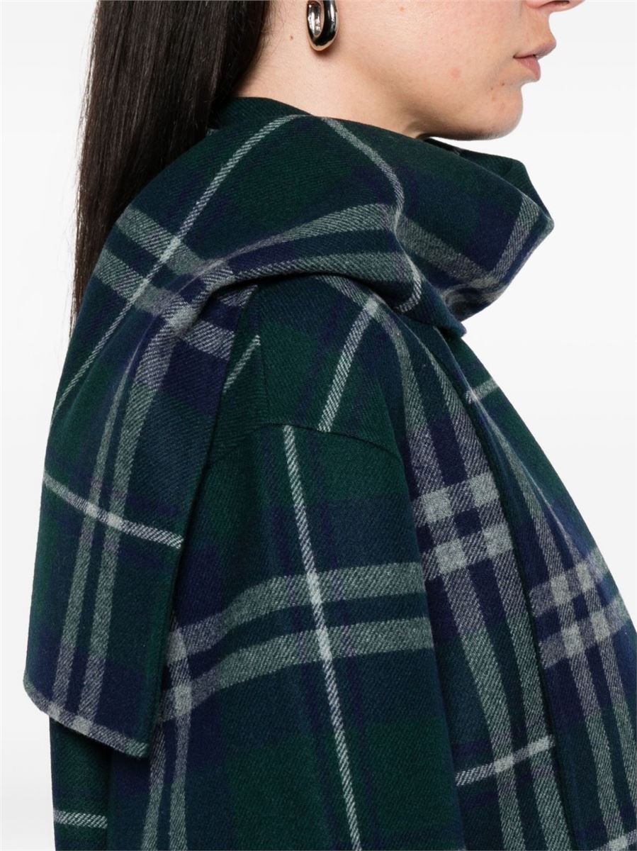 CHECK BUTTON-DOWN JACKET-ALICIA AUDREY-Verso