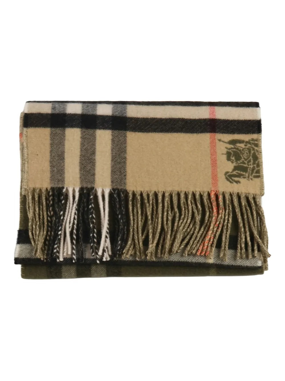 Check scarf-BURBERRY-Verso