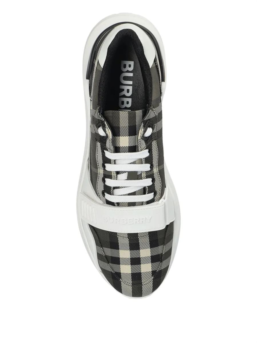 Checked strap sneakers-BURBERRY-Verso