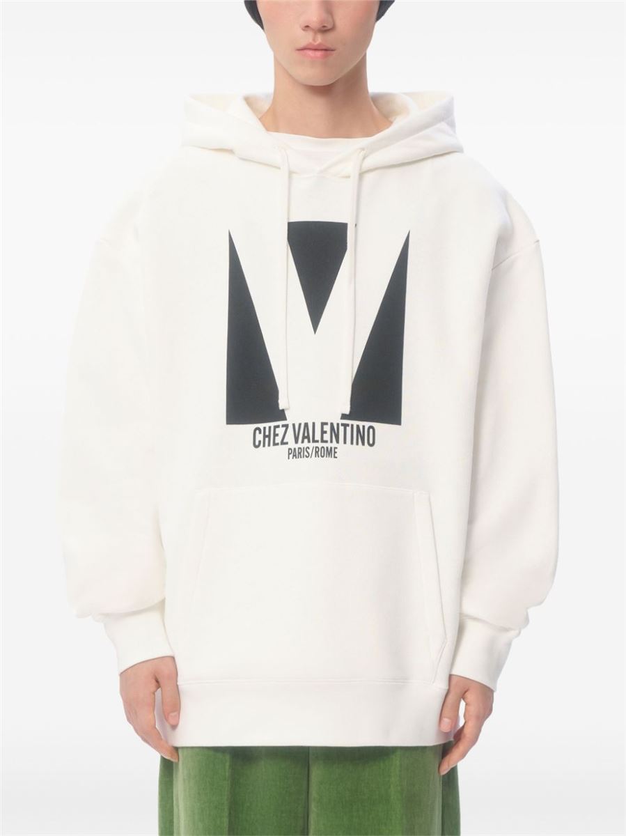 CHEZ VALENTINO HOODIE - VALENTINO - Verso