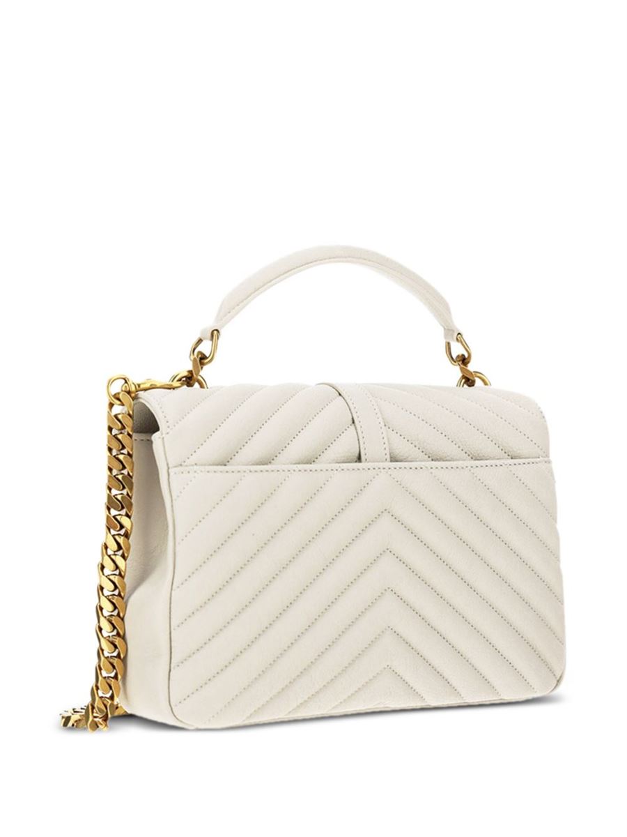 College medium in quilted leather-SAINT LAURENT-Verso