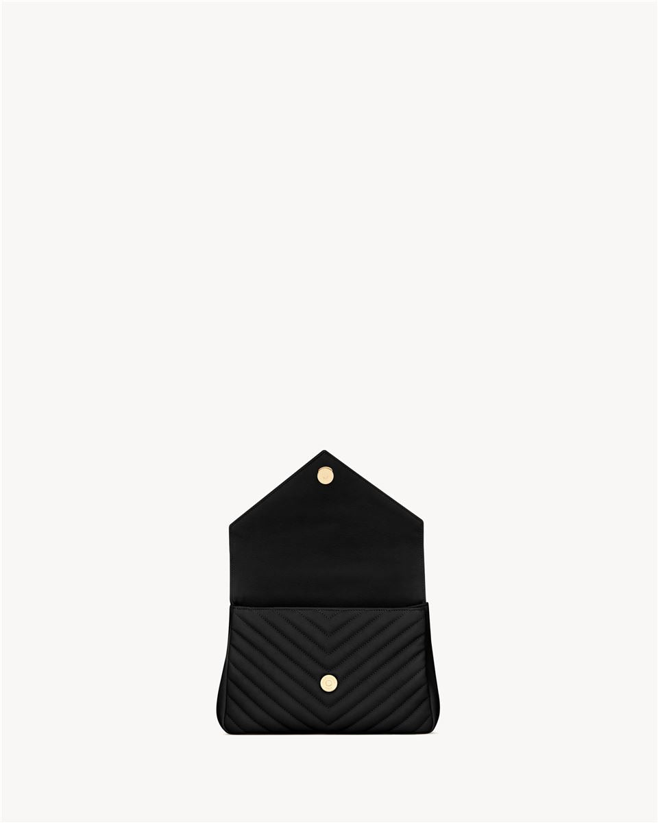 college medium in quilted leather-SAINT LAURENT-Verso