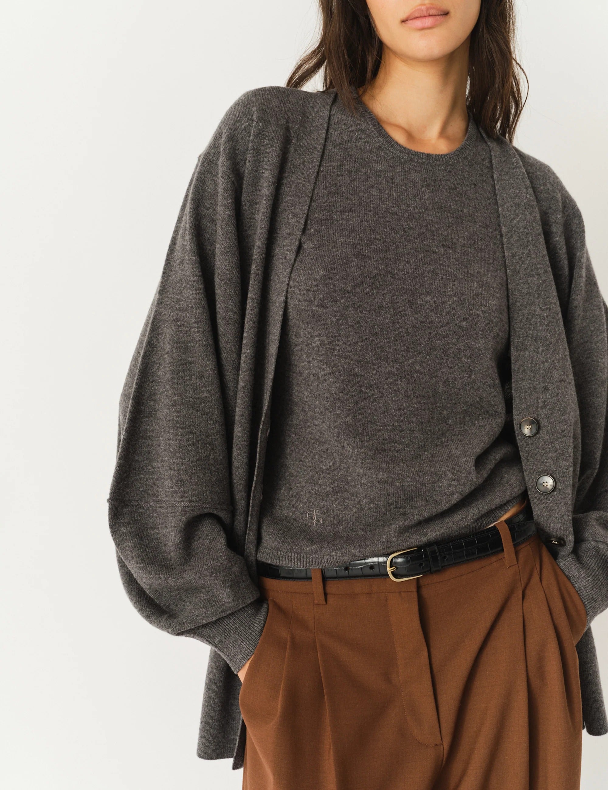 Como sleeve cardigan-THE GARMENT-Verso