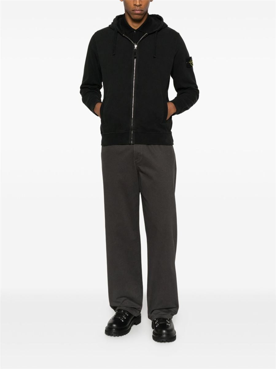 Compass-badge hoodie-STONE ISLAND-Verso