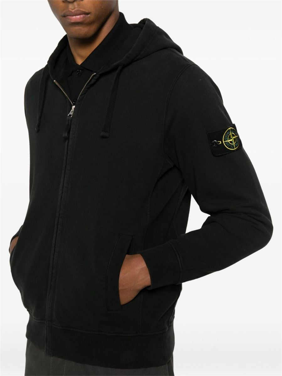 Compass-badge hoodie-STONE ISLAND-Verso