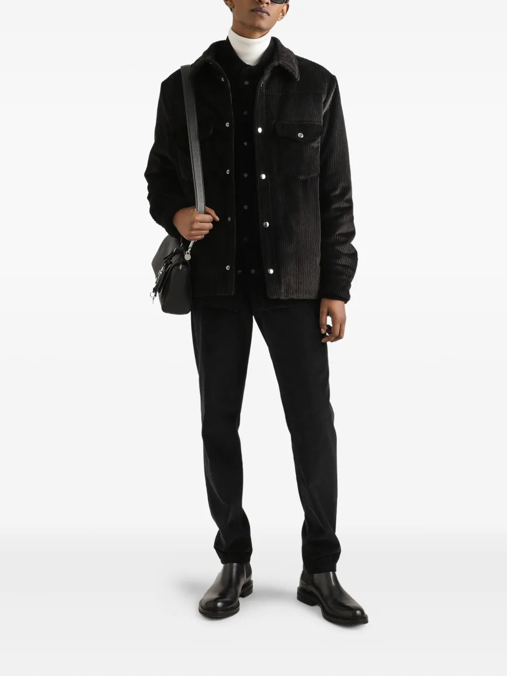 Corduroy shirt-DOLCE & GABBANA-Verso