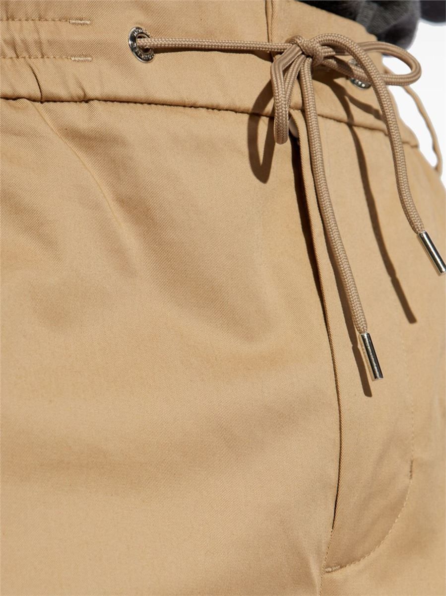 COTTON GABARDINE CHINOS