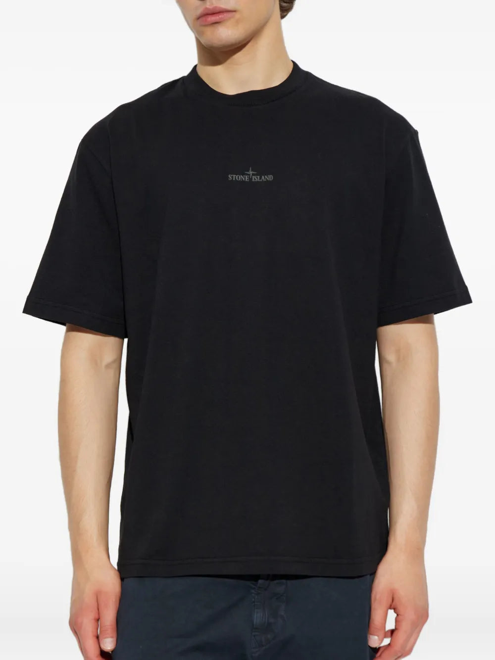 Cotton t-shirt-STONE ISLAND-Verso