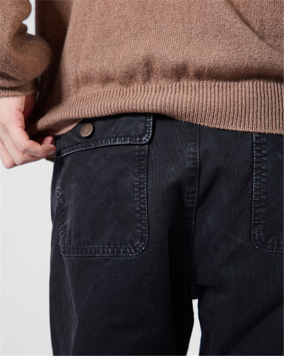 COTTON TROUSERS-PRADA-Verso