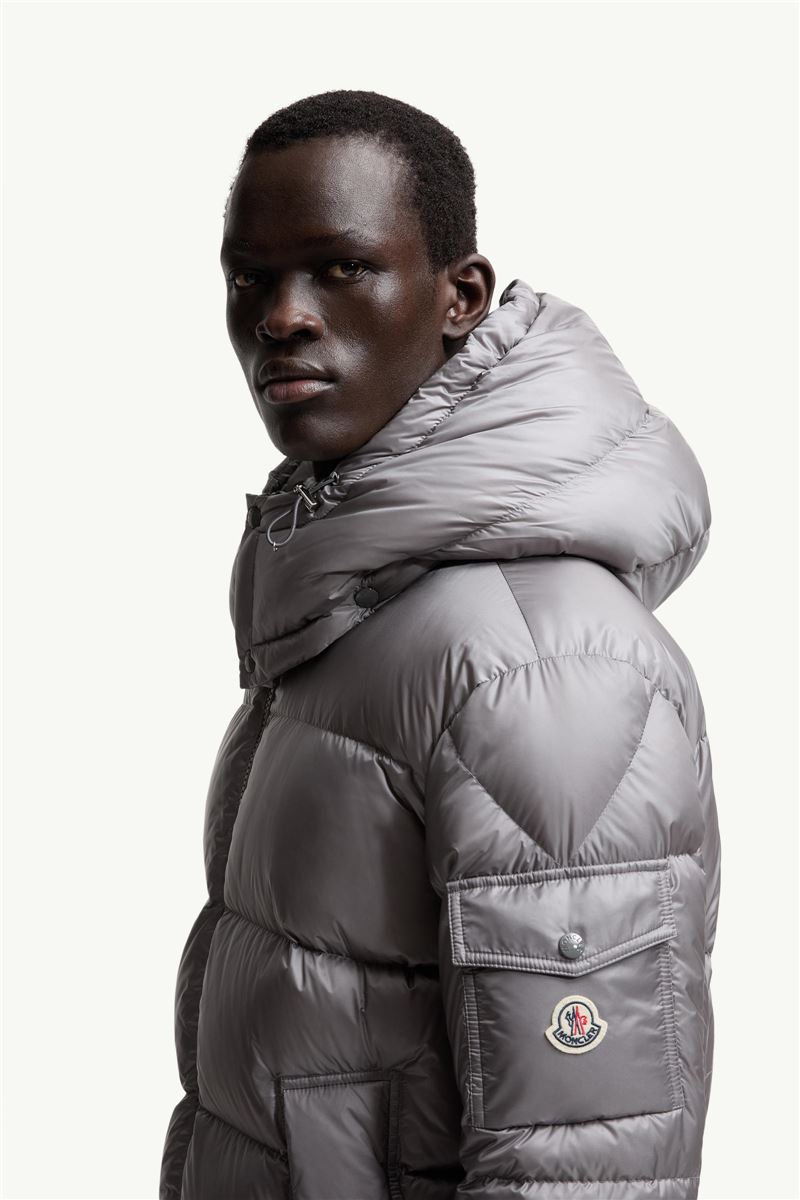 couyere hooded short down jacket-MONCLER-Verso