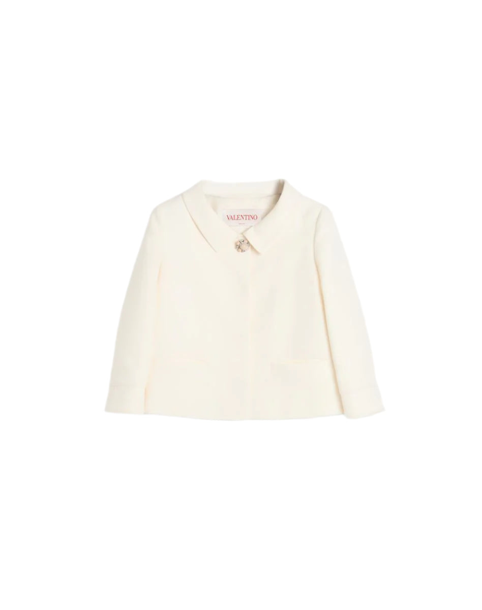CREPE COUTURE JACKET - VALENTINO - Verso
