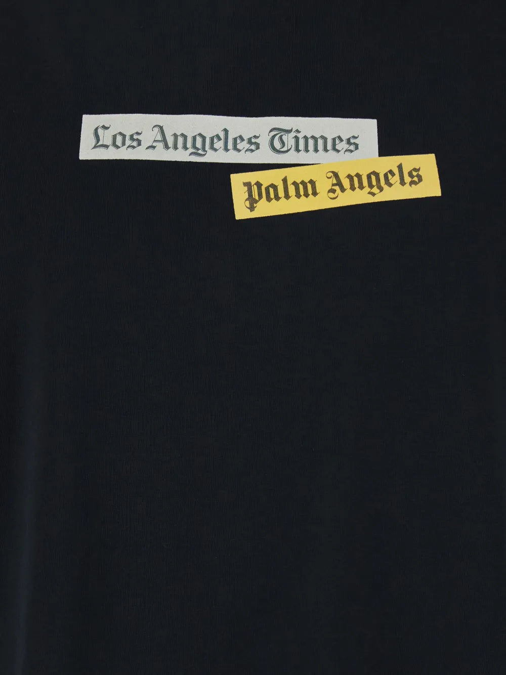 Crew-neck logo-print t-shirt-PALM ANGELS-Verso