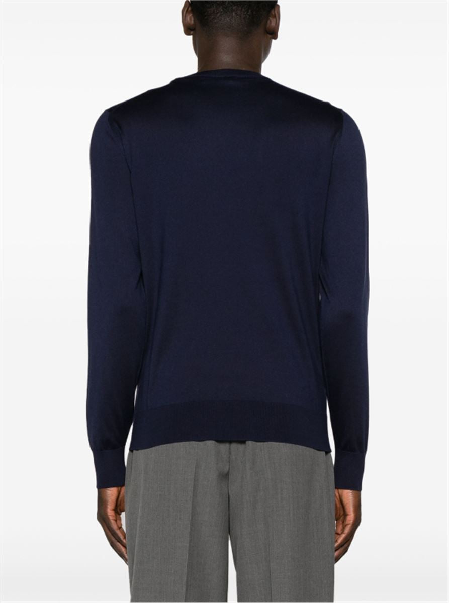 CREW-NECK SILK JUMPER DOLCE & GABBANA