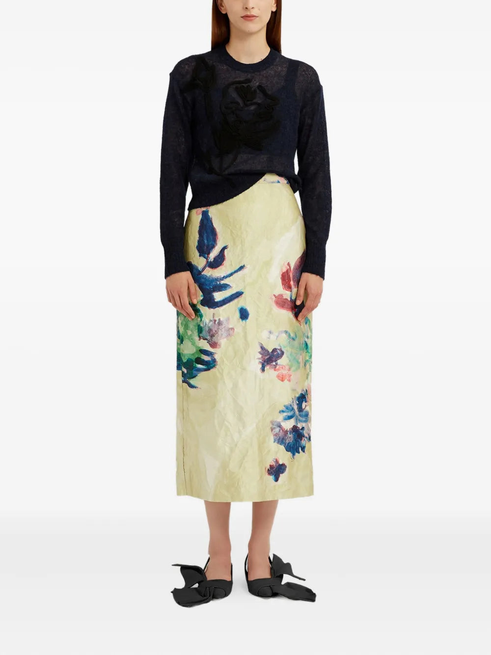 Crew-neck sweater-ERDEM-Verso