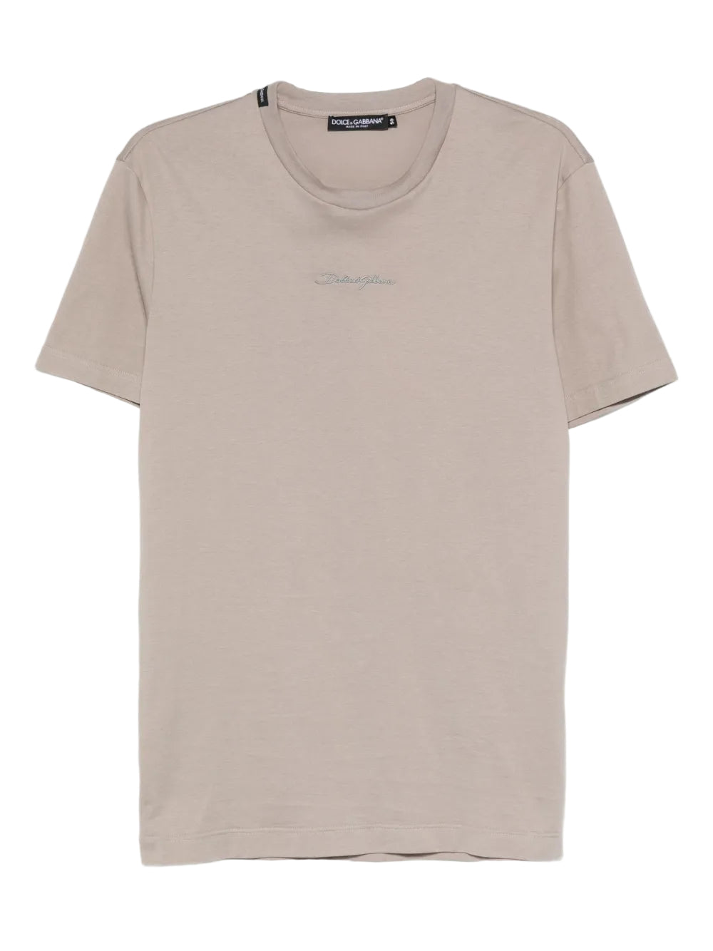 Crew-neck t-shirt-DOLCE & GABBANA-Verso