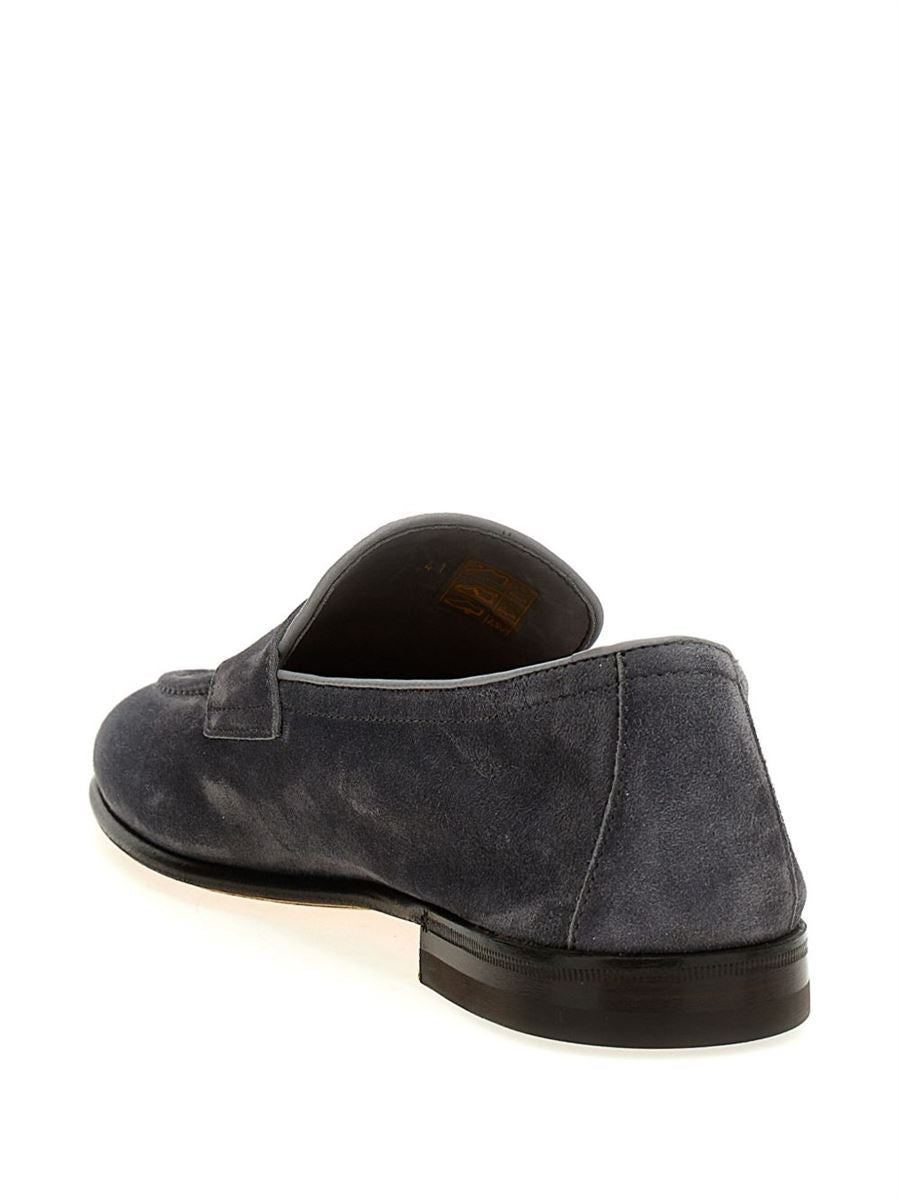 SUEDE LOAFERS - BRUNELLO CUCINELLI - Verso