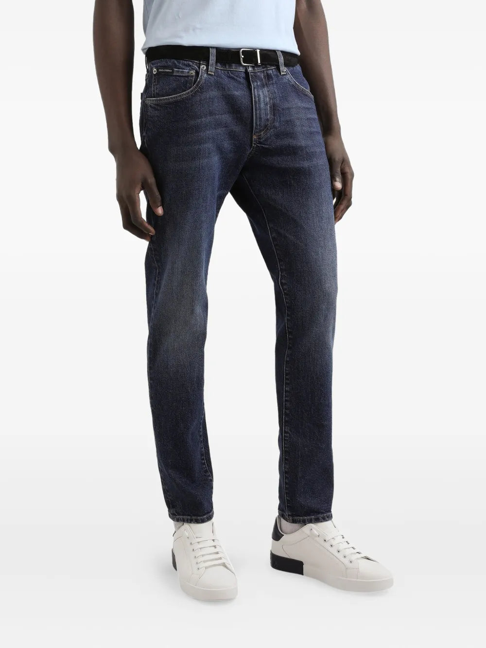 Logo-plaque jeans