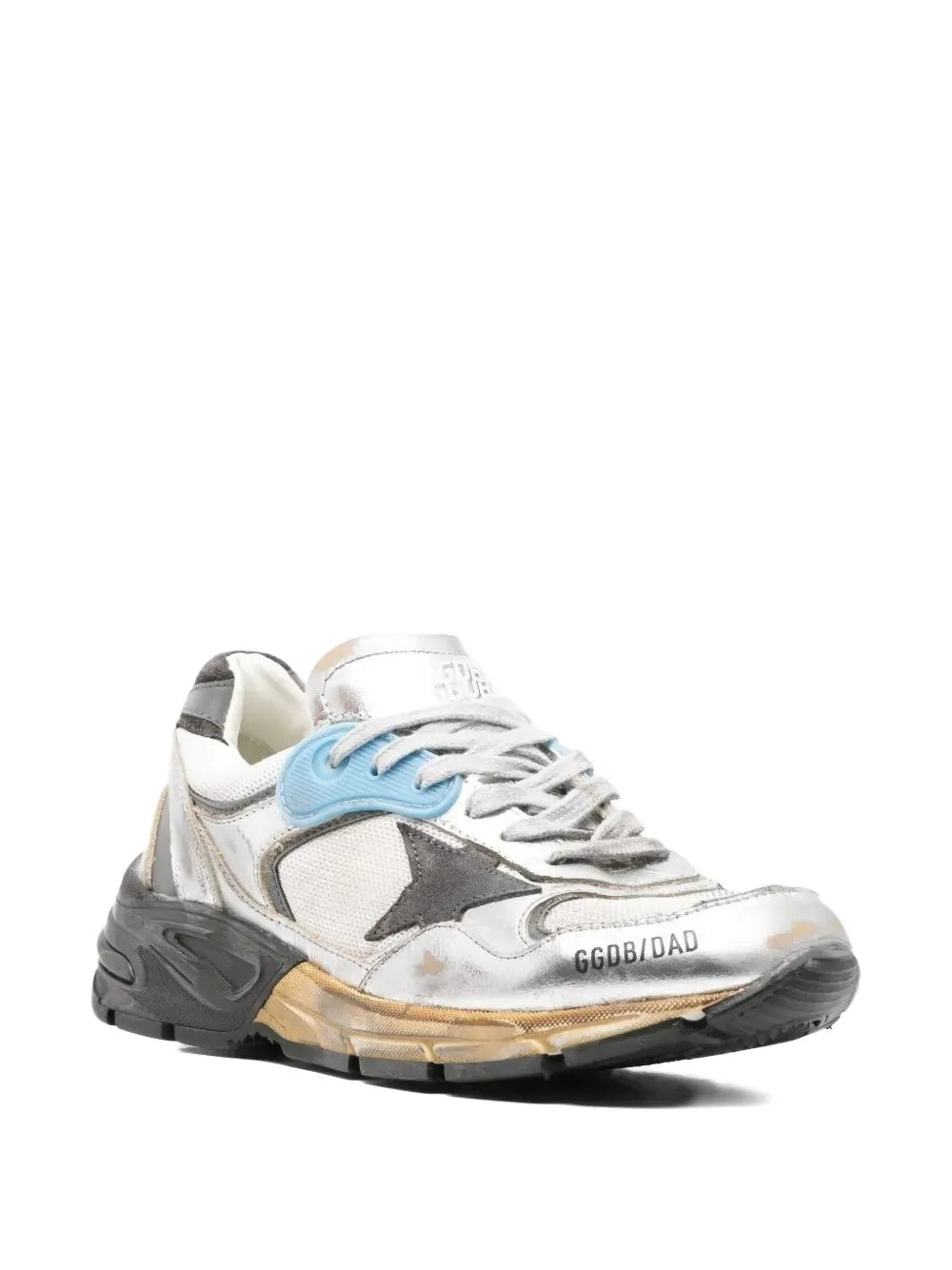 Dad-star lace-up sneakers-GOLDEN GOOSE-Verso