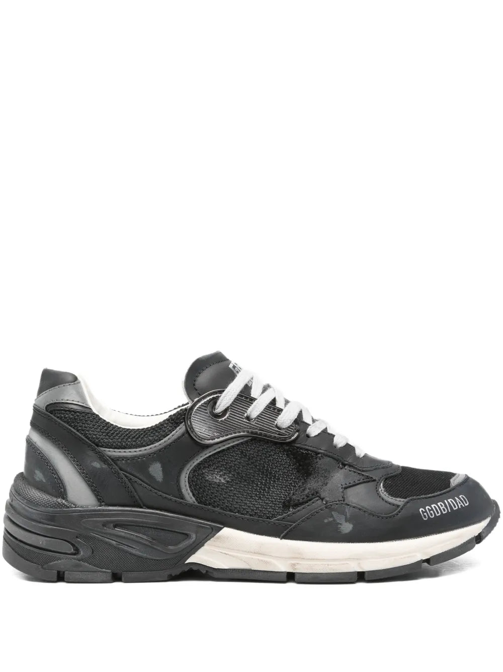Dad-star leather sneakers-GOLDEN GOOSE-Verso