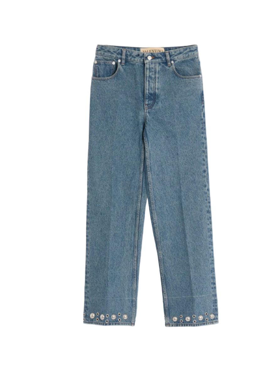 denim pants-VALENTINO-Verso