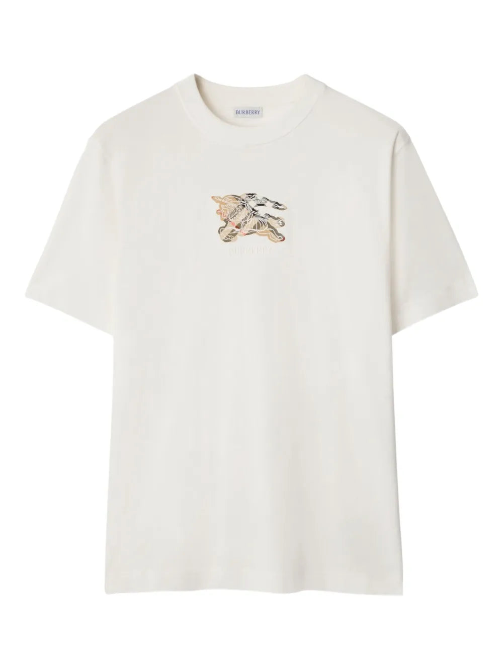 Ekd check cotton t-shirt