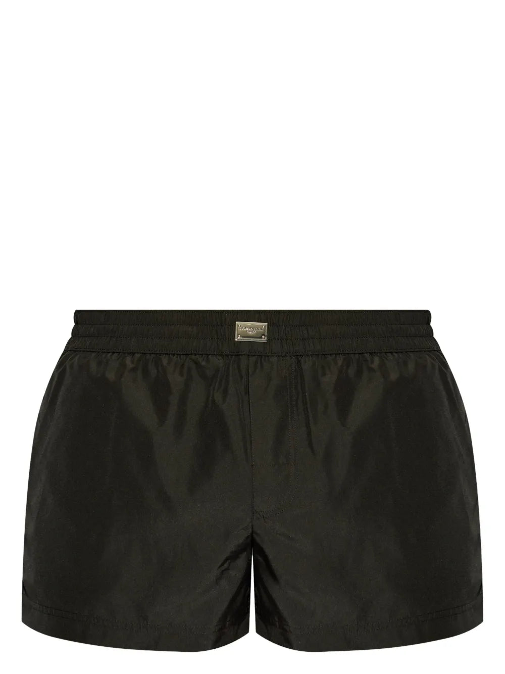 Dolce & gabbana logo-plaque swim shorts-DOLCE&GABBANA-Verso