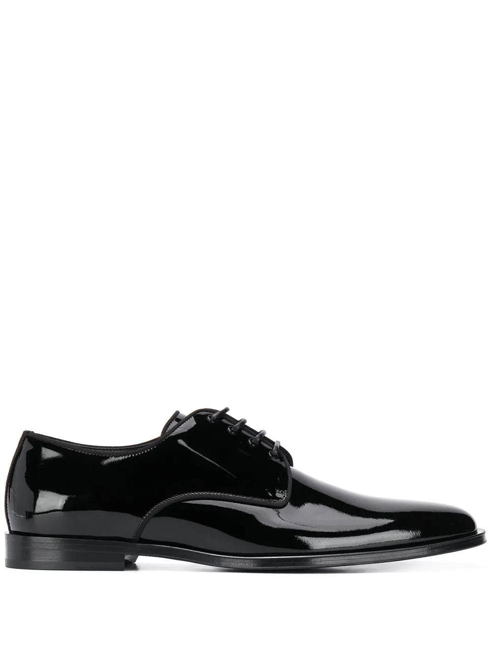 Dolce & gabbana patent leather derby shoes-DOLCE&GABBANA-Verso