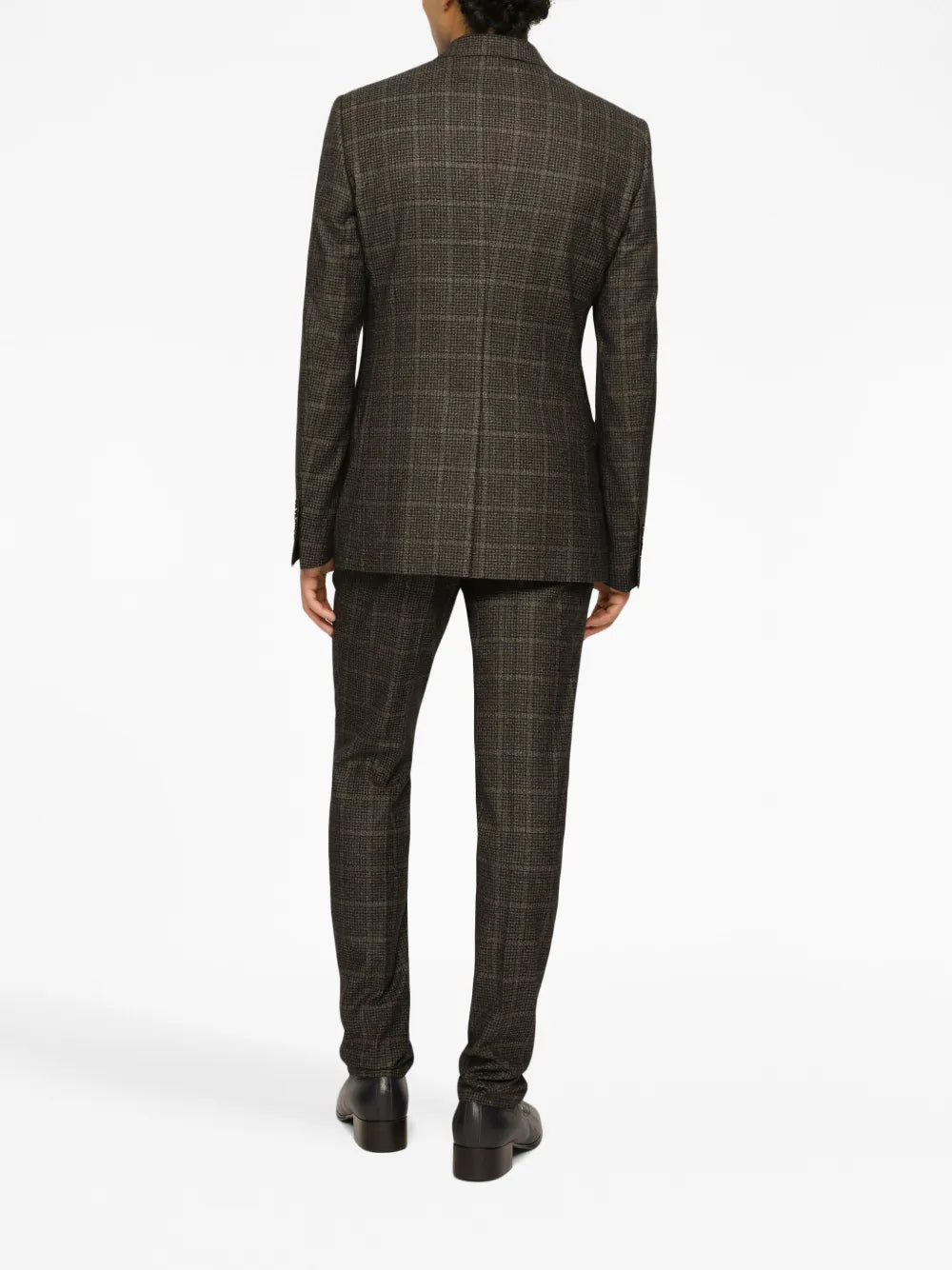 Dolce & gabbana plaid-check tailored trousers-DOLCE&GABBANA-Verso