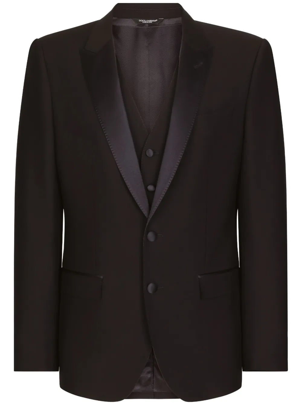 Dolce & gabbana wool martini-fit tuxedo suit-DOLCE&GABBANA-Verso