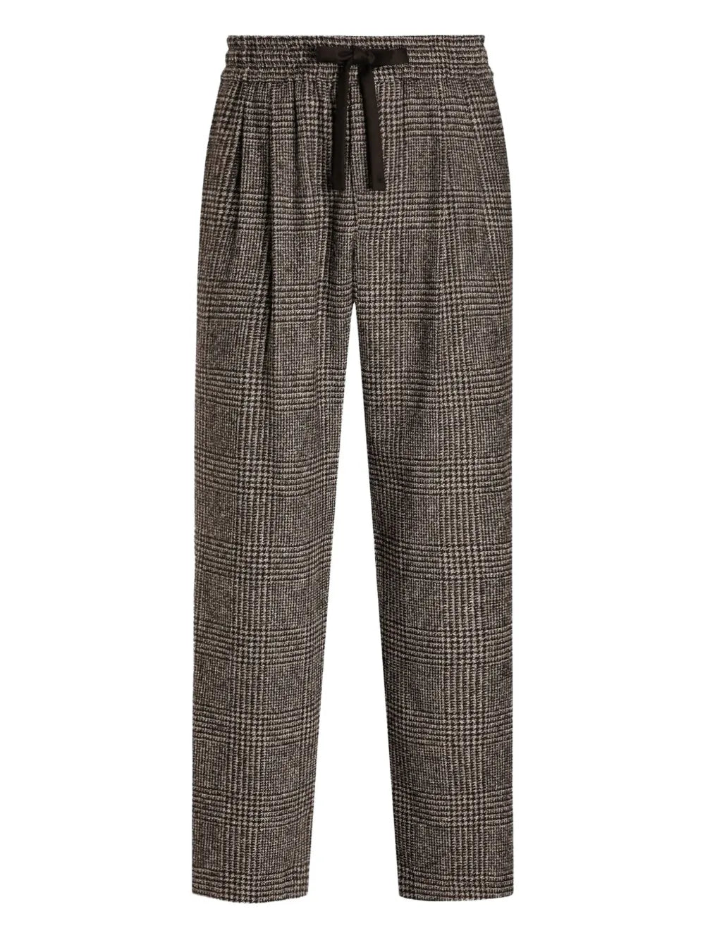 Dolce & gabbana check-pattern pleated trousers-DOLCE&GABBANA-Verso