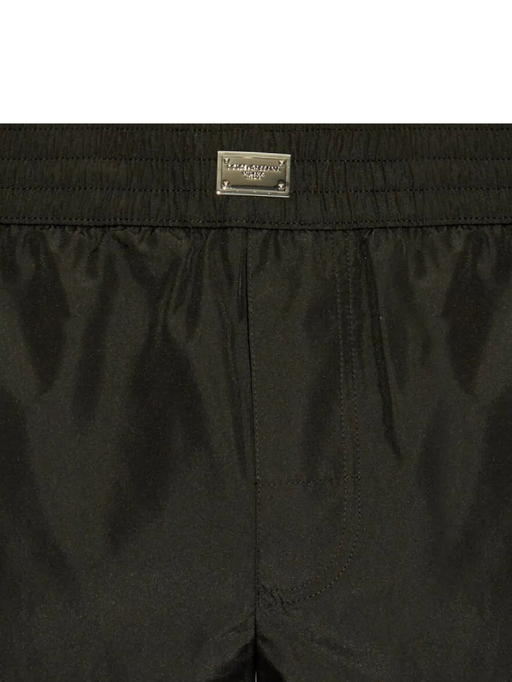 Dolce & gabbana logo-plaque swim shorts-DOLCE&GABBANA-Verso
