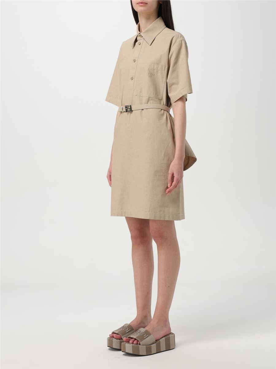 DRESS WOMAN FENDI-FENDI-Verso