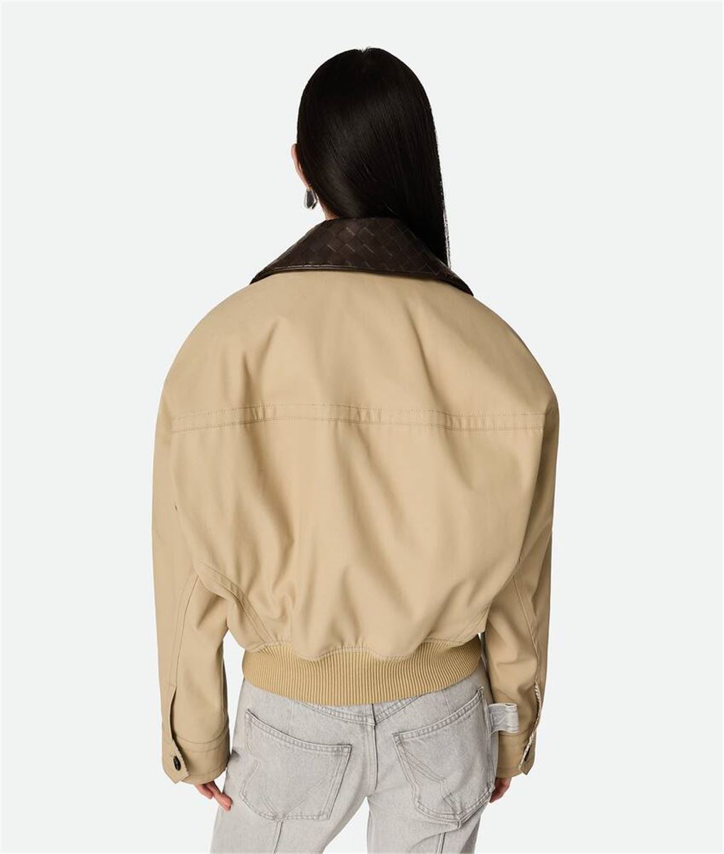 COTTON TWILL BLOUSON