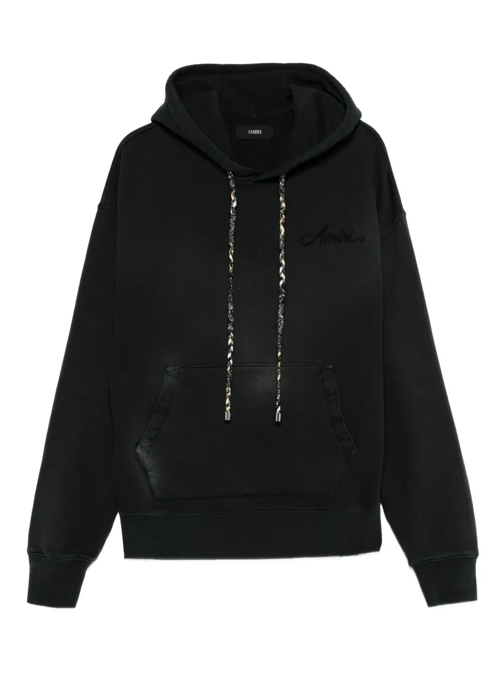 Amiri embroidered drawstring hoodie-AMIRI-Verso