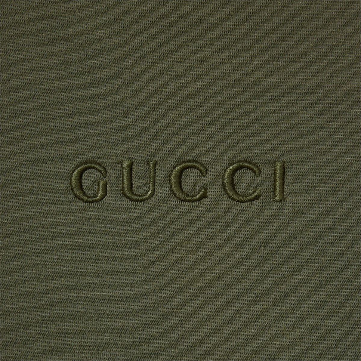 EMBROIDERED HOODED JERSEY SWEATSHIRT - GUCCI - Verso