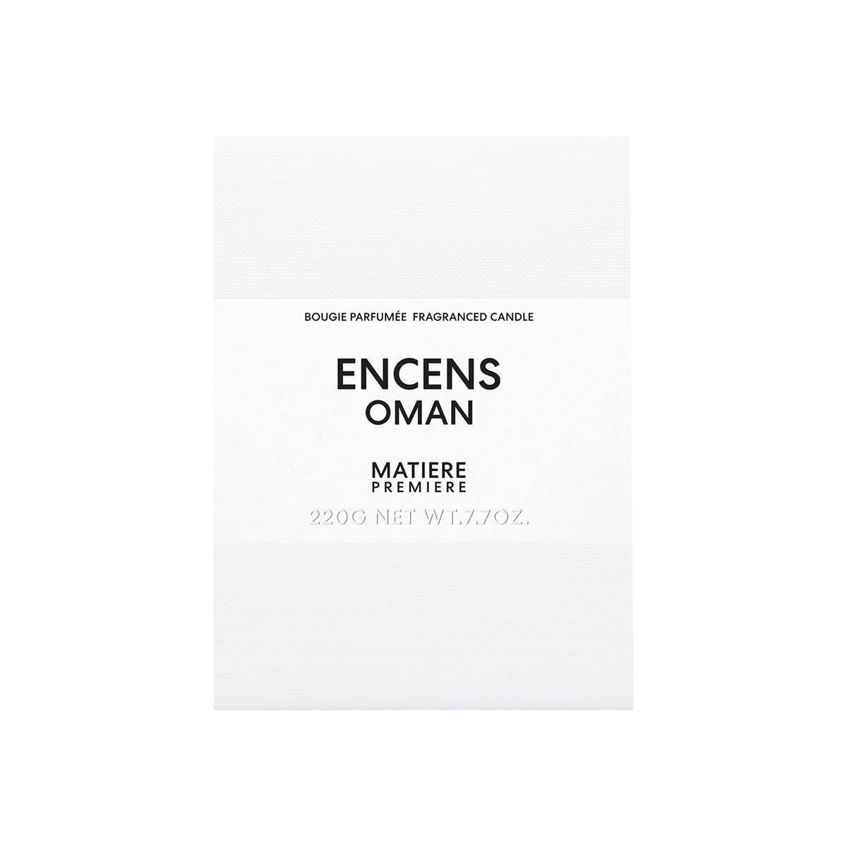 Encens oman scented candle