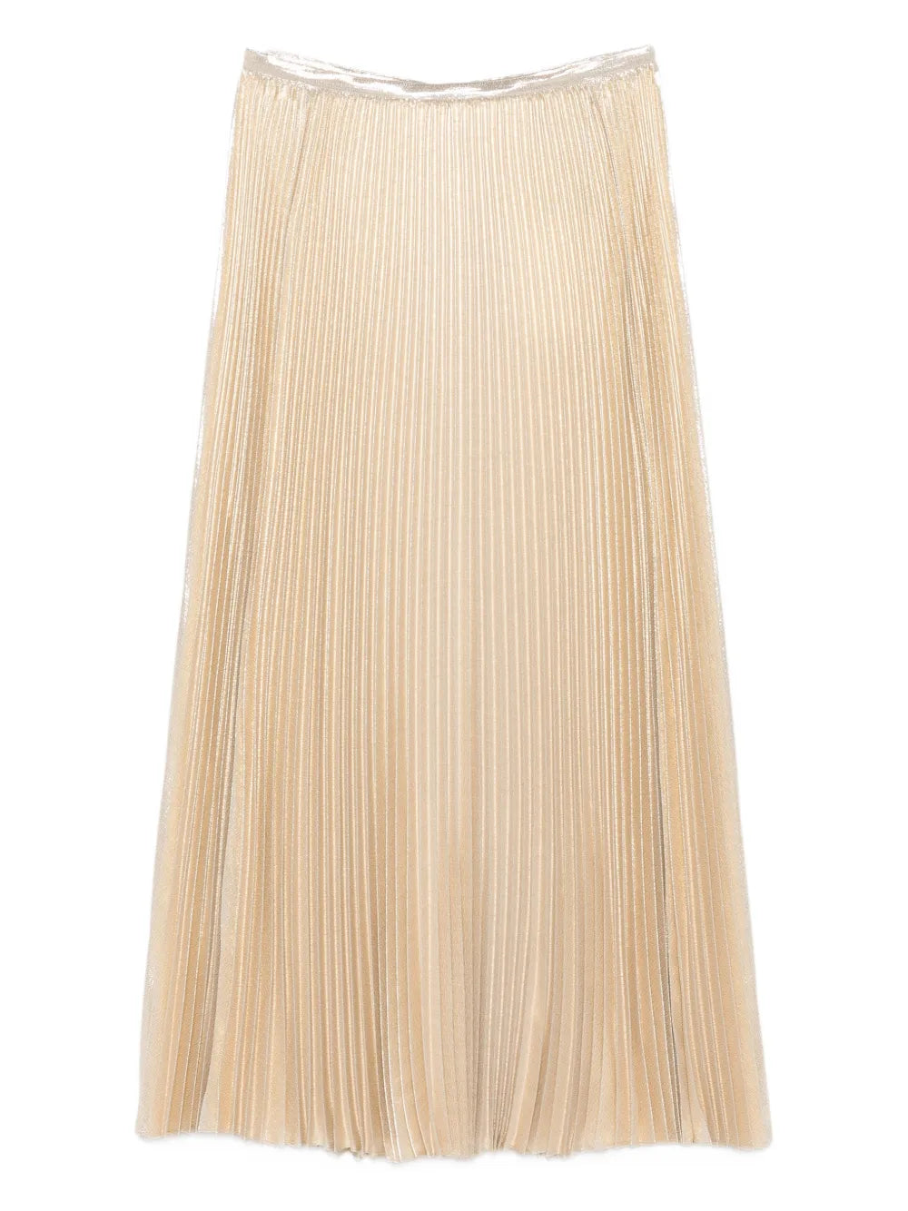 Essai lamé pleated midi skirt-JOSEPH-Verso