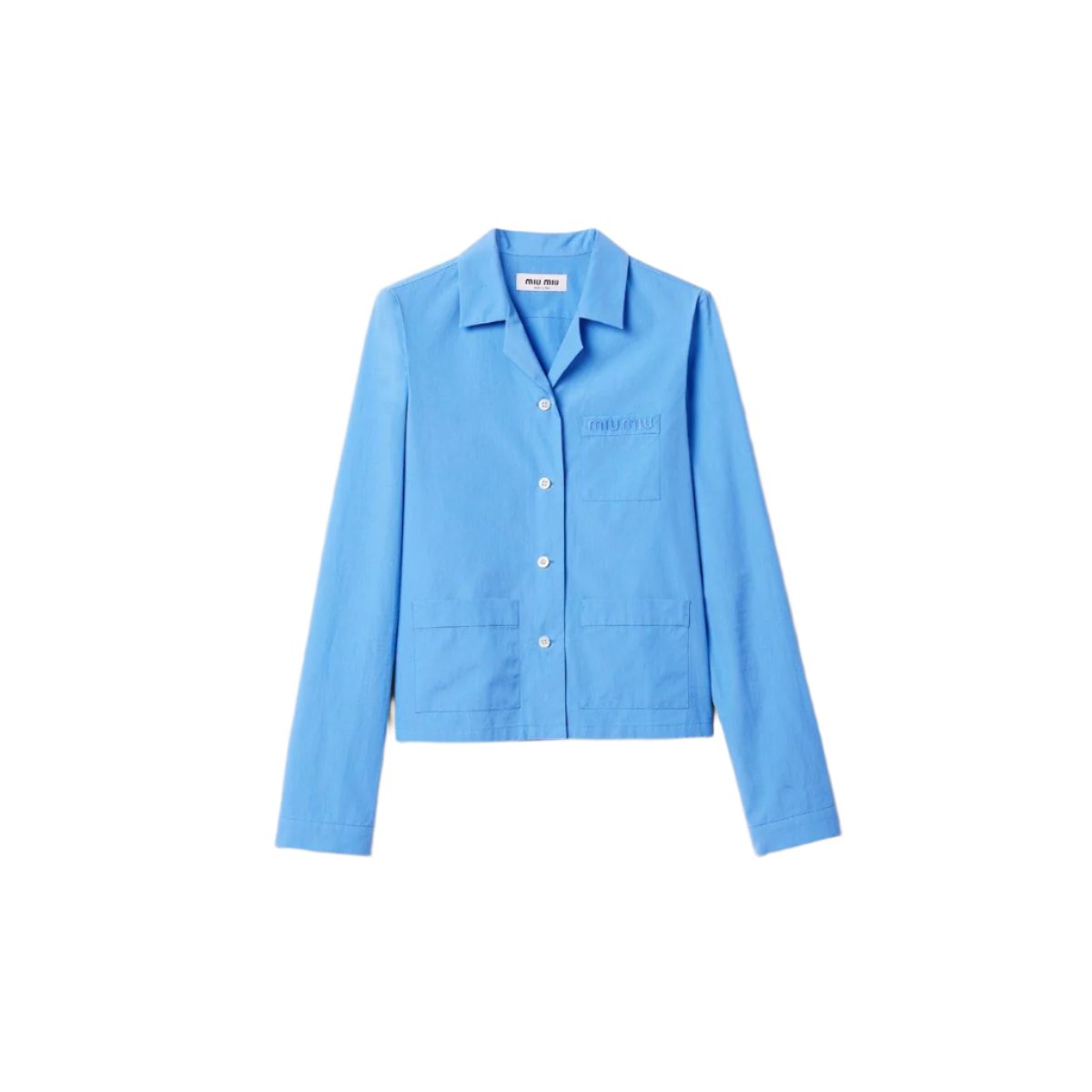 POPLIN SHIRT MIU MIU