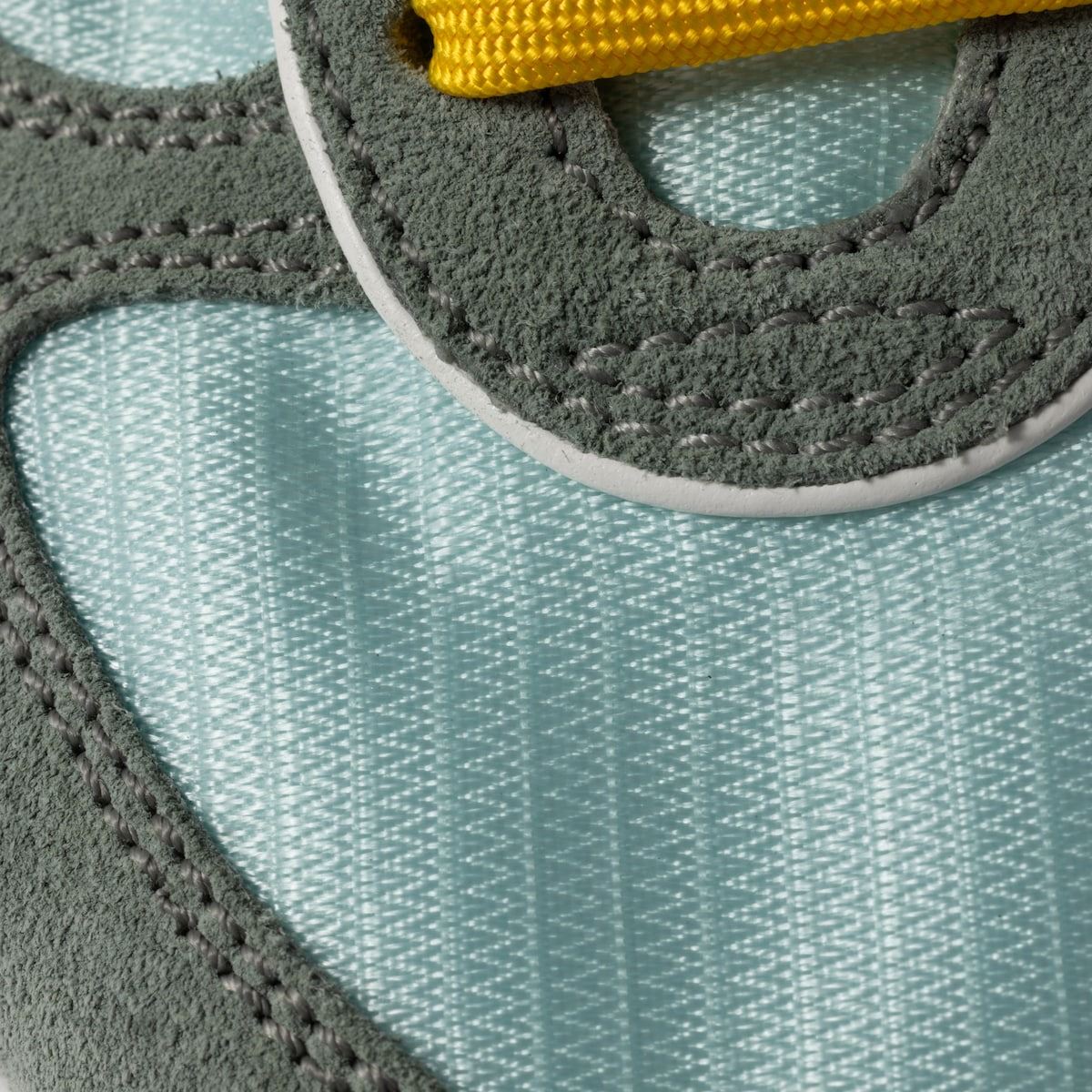 GYMNASIUM TECHNICAL FABRIC AND SUEDE SNEAKERS