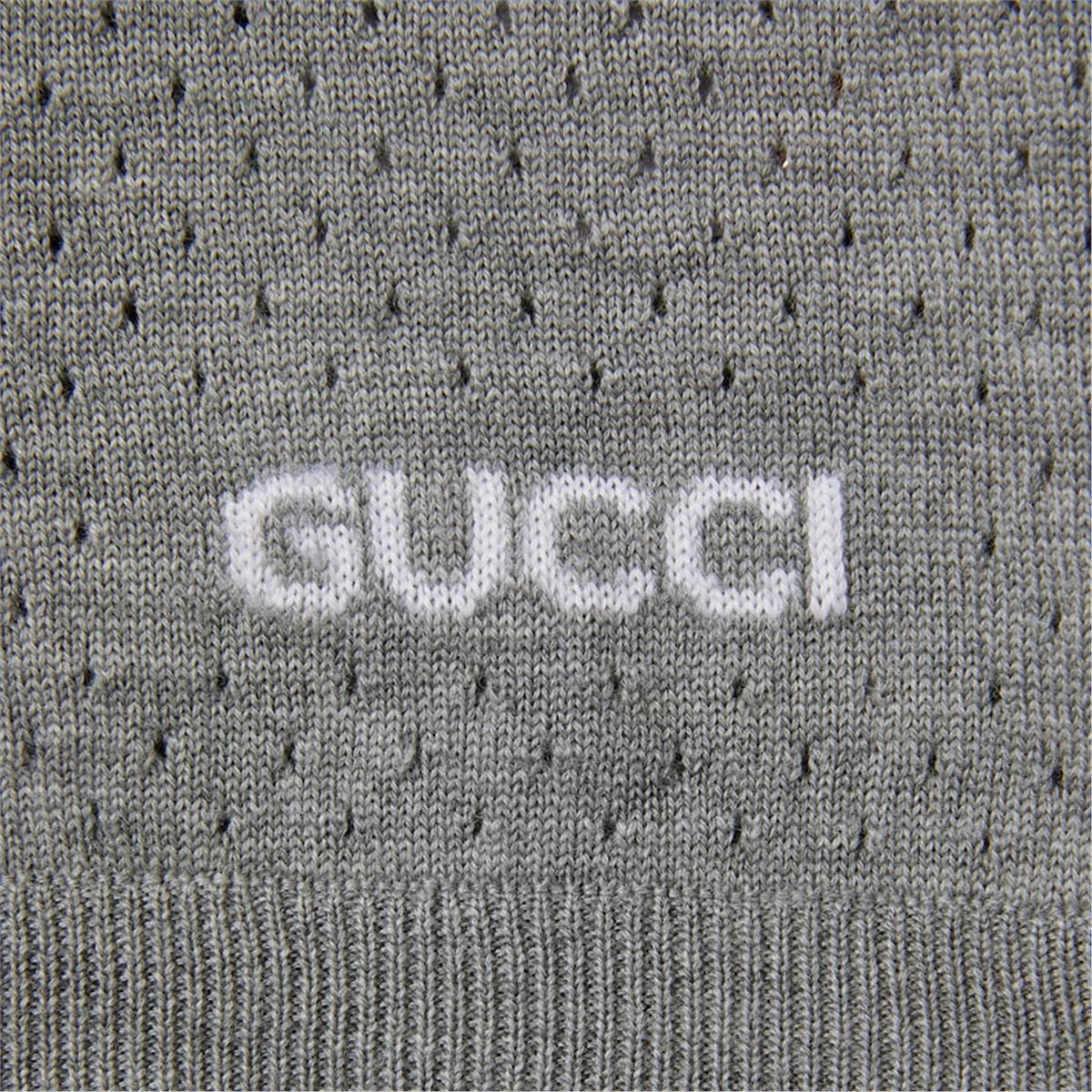FINE WOOL KNIT POLO SHIRT WITH INTARSIA-GUCCI-Verso