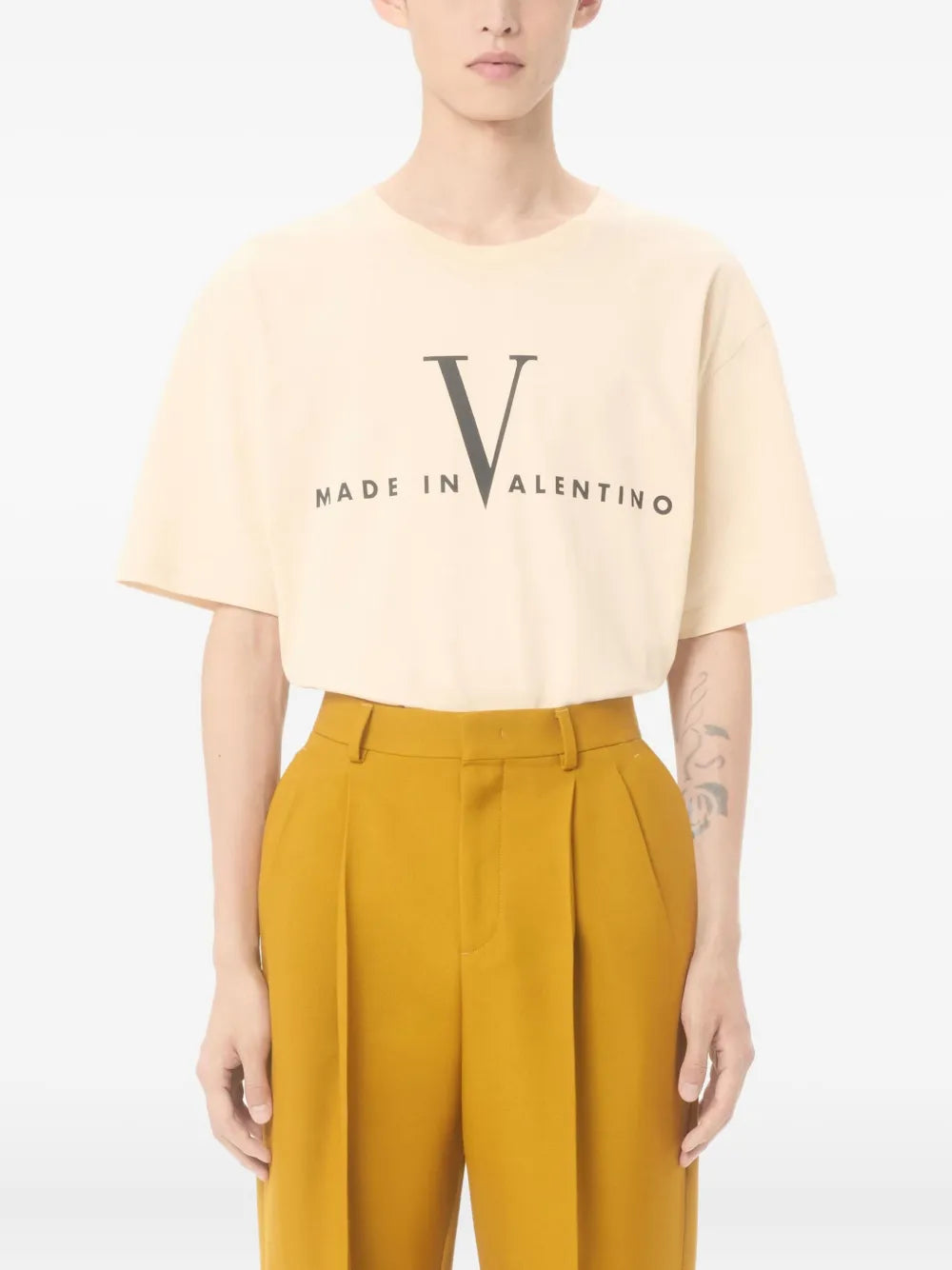 Garavani logo-print t-shirt-VALENTINO-Verso