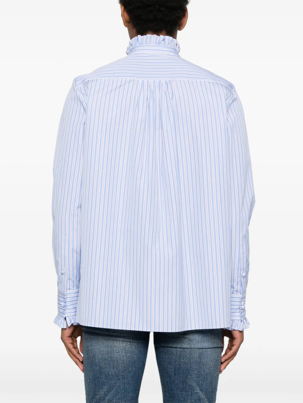 Garavani striped shirt-VALENTINO-Verso