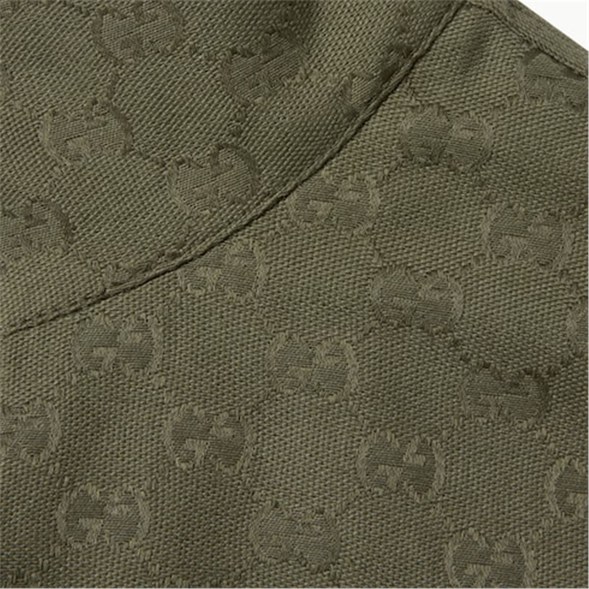 gg canvas bomber jacket-GUCCI-Verso