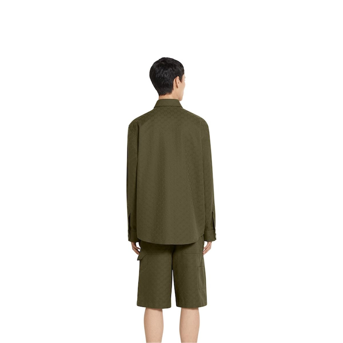 GG CANVAS SHIRT-GUCCI-Verso