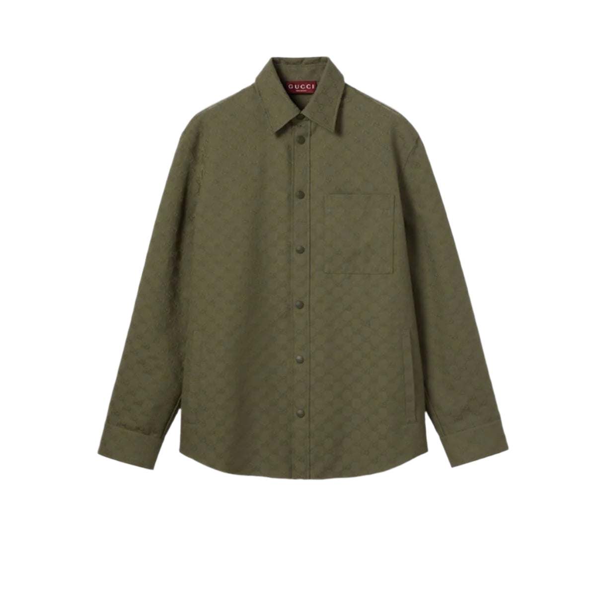 GG CANVAS SHIRT-GUCCI-Verso